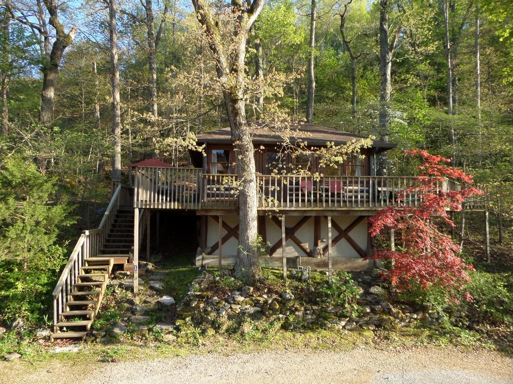 Lake Lucerne Treehouse Villa Eureka Springs Exterior foto