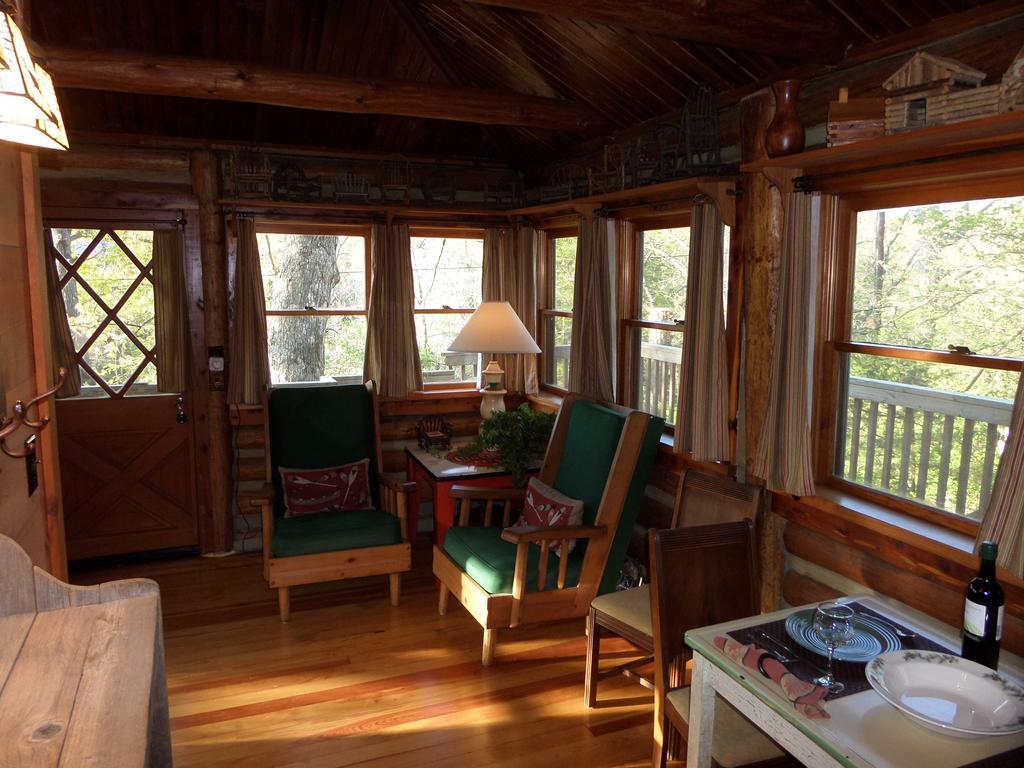 Lake Lucerne Treehouse Villa Eureka Springs Exterior foto